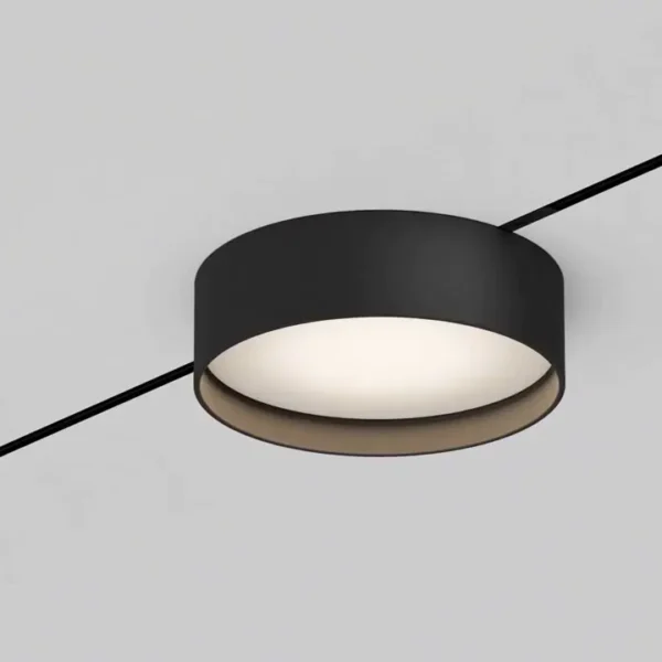 ST670.446.12 Магнитный трековый светильник Черный LED 1*12W 4000K 500Lm Ra>80 100° IP20 D113xH34 24V SUPER5