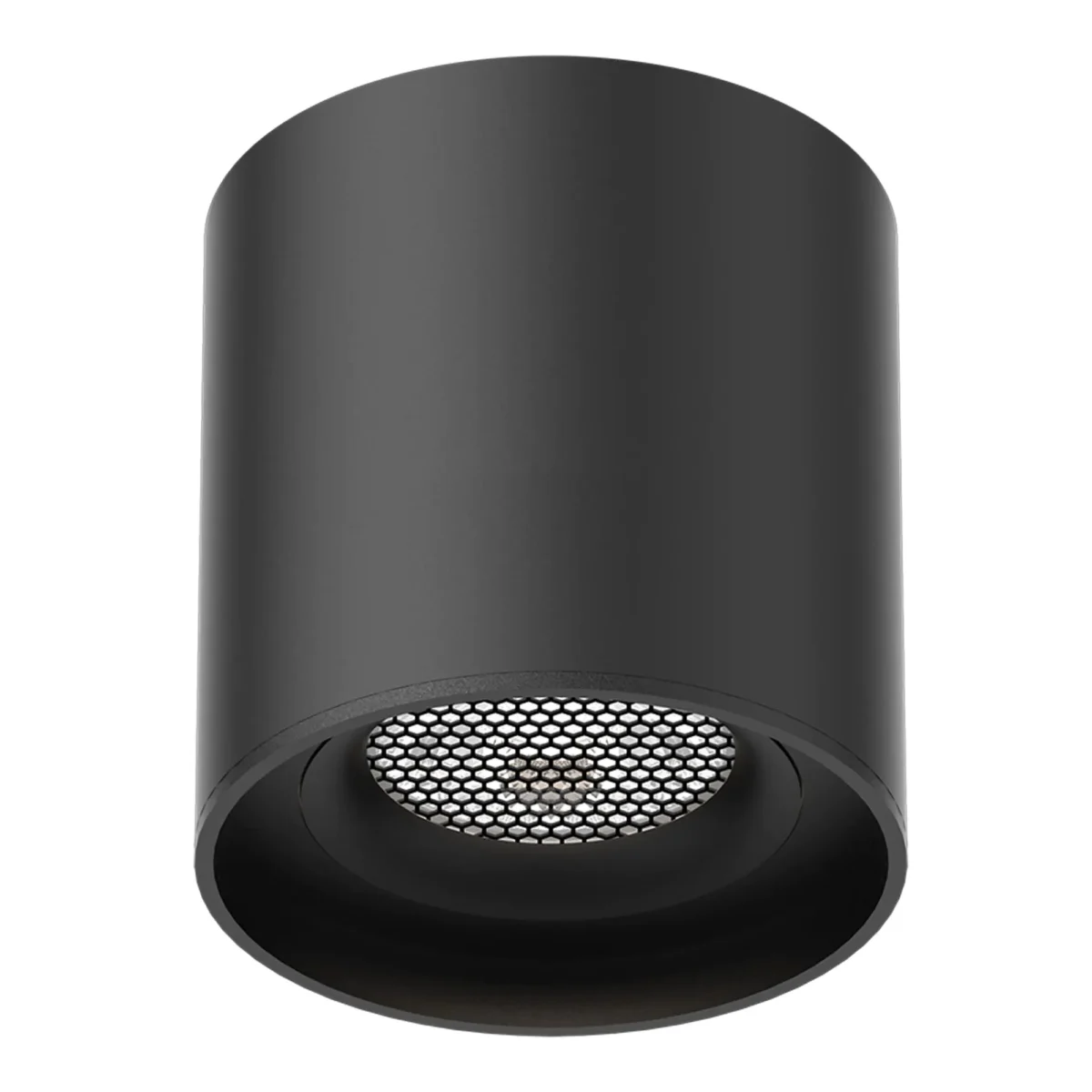 ST678.436.06 Магнитный трековый светильник Черный LED 1*6W 3000K 300Lm Ra>90 IP20 D75xH75 48V SKYFLAT — изображение 1