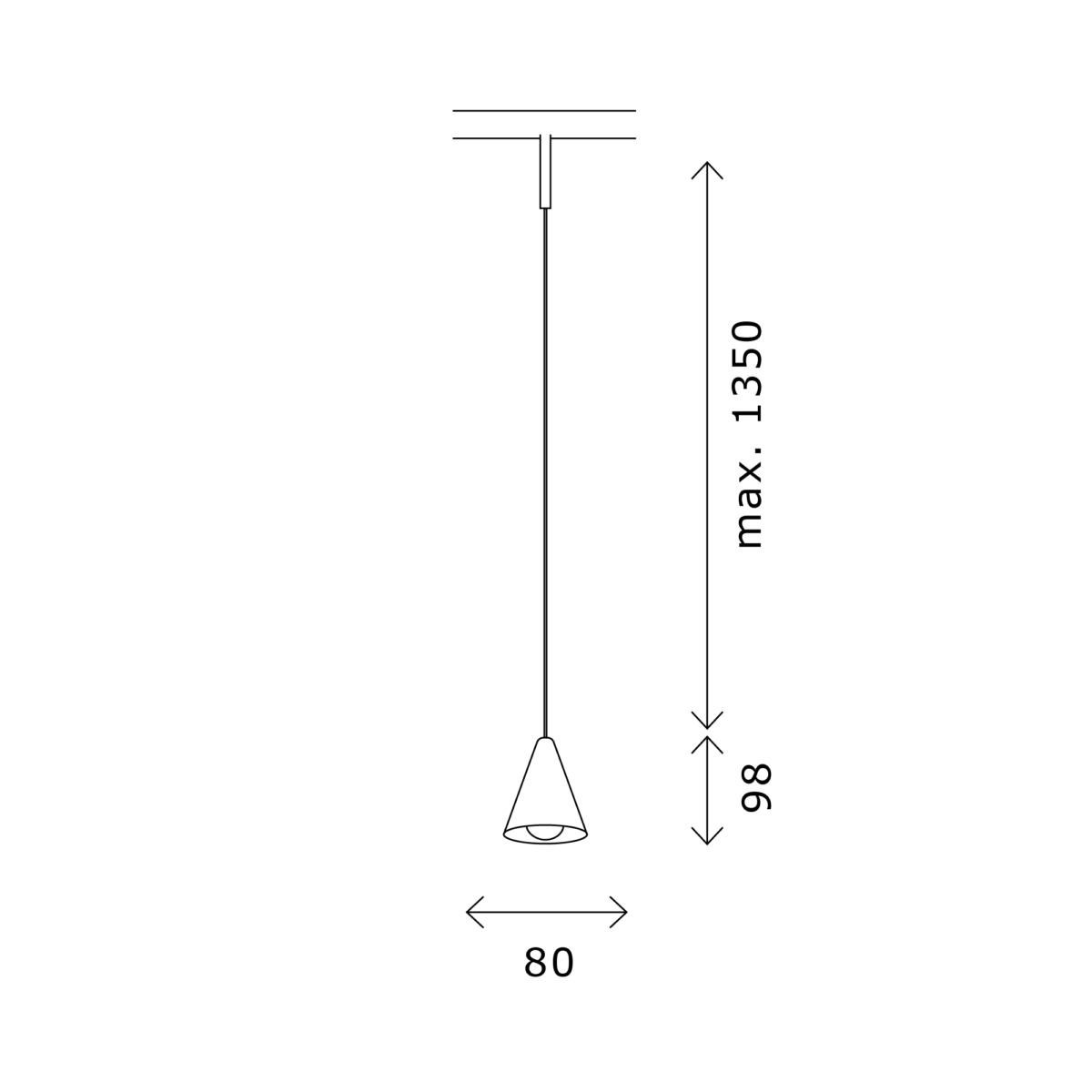 ST689.436.05 Магнитный трековый светильник Черный LED 1*5W 3000K Lm Ra>90 40° IP20 D80xH98 24V SUPER5 — изображение 4