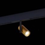 ST808.246.08 Магнитный трековый светильник Золотистый LED 1*8W 4000K 650Lm Ra>90 36° IP20 D42xH135 4 SKYLINE 48