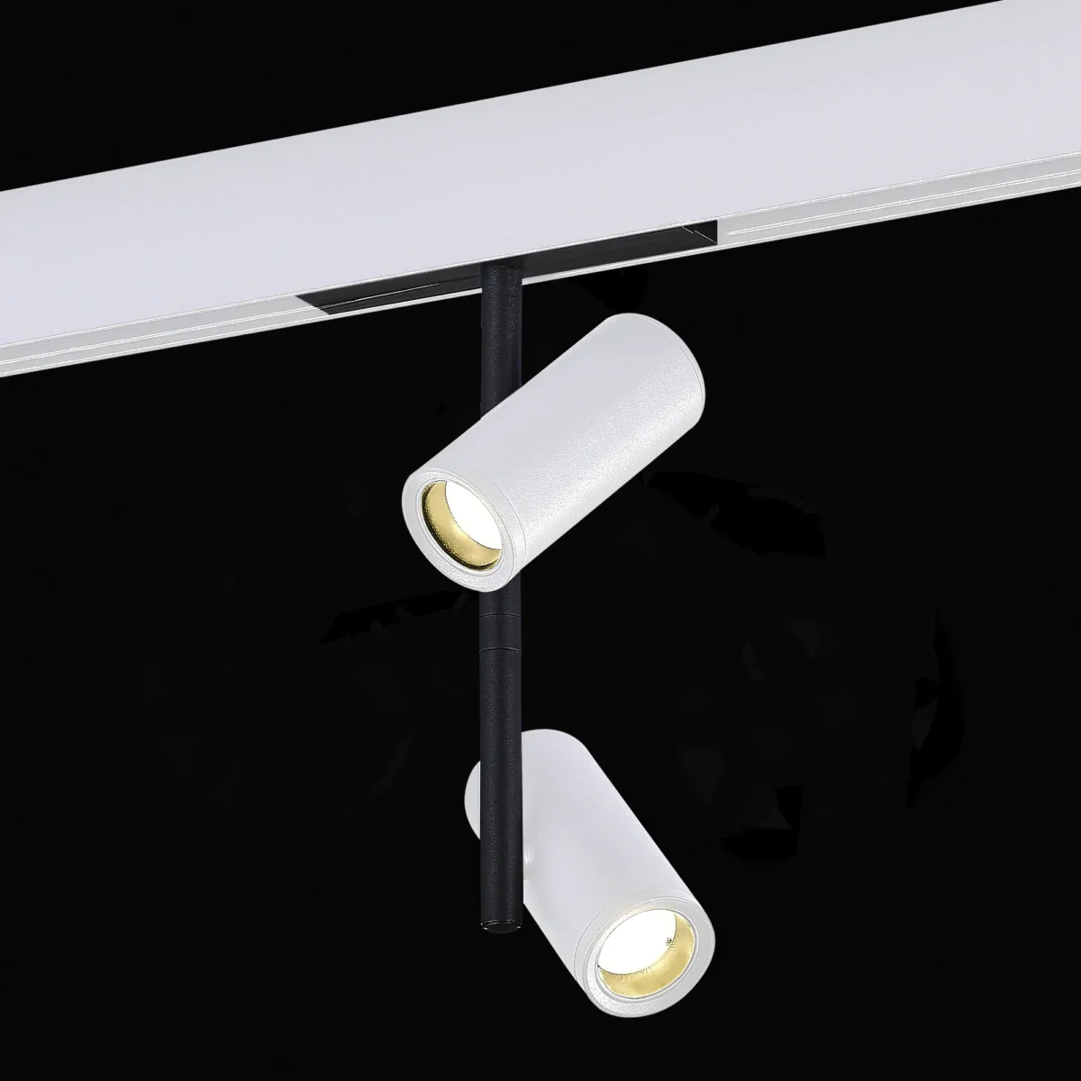 ST808.546.16_01B ST808.546.16 Магнитный трековый светильник Белый LED 1*16W 4000K 1 200Lm Ra>90 36° IP20 D45xH240 48V SKYLINE 48 — изображение 1