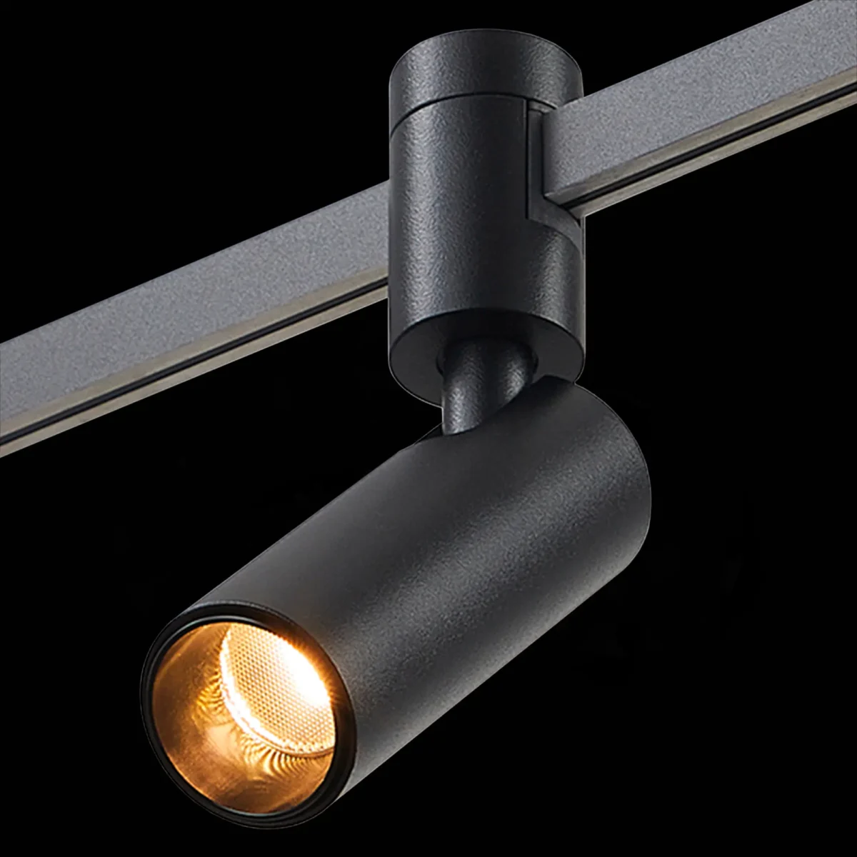 ST811.406.05_01B ST811.406.05 Магнитный трековый светильник FARM Черный LED 1*5W 3000K 341Lm Ra90 60 IP20 D35xH100 24 FARM — изображение 1