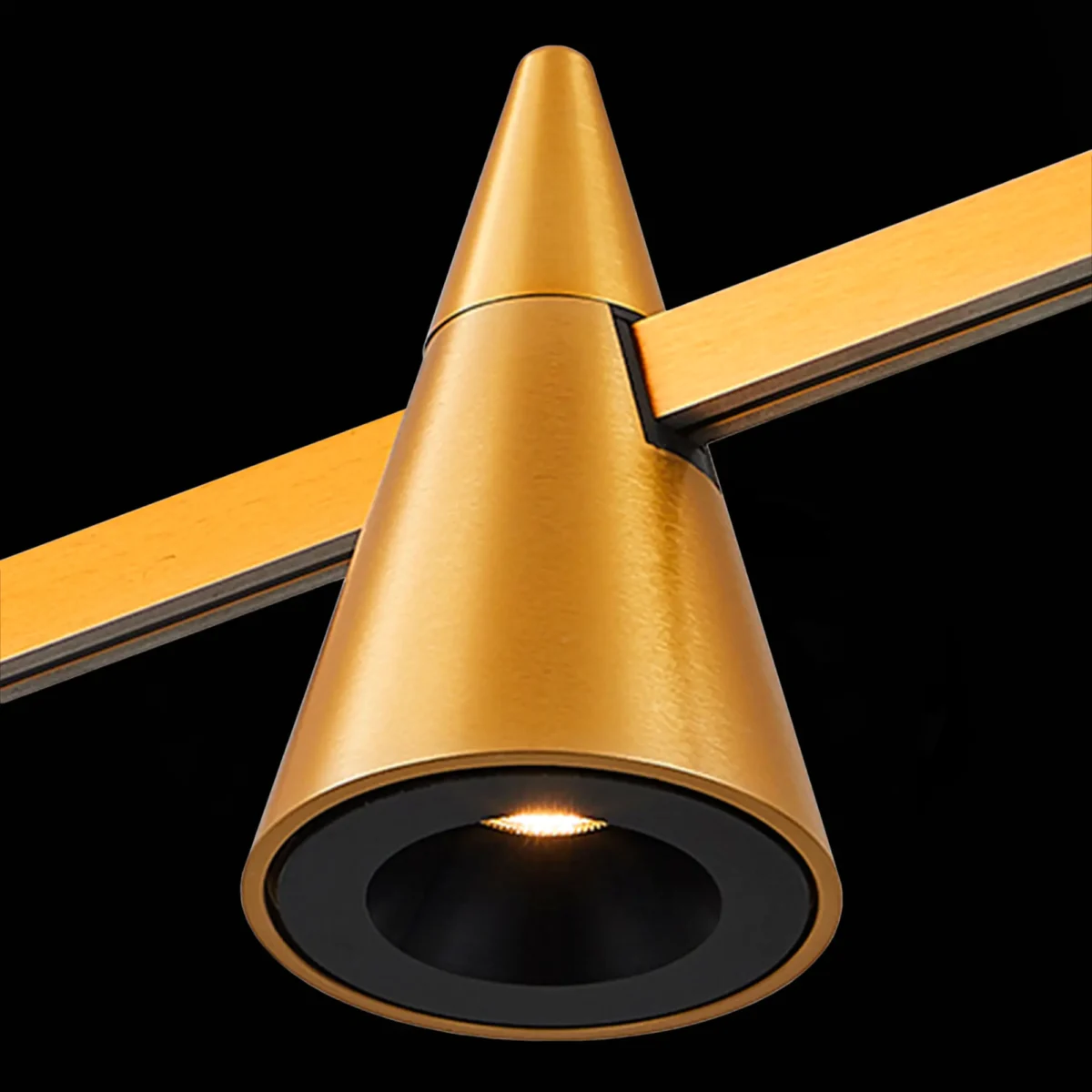 ST813.206.05 Магнитный трековый светильник FARM Золотистый LED 1*5W 3000K 272Lm Ra90 60 IP20 D70xH11 FARM — изображение 1