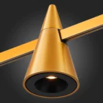 ST813.206.05 Магнитный трековый светильник FARM Золотистый LED 1*5W 3000K 272Lm Ra90 60 IP20 D70xH11 FARM — изображение 2