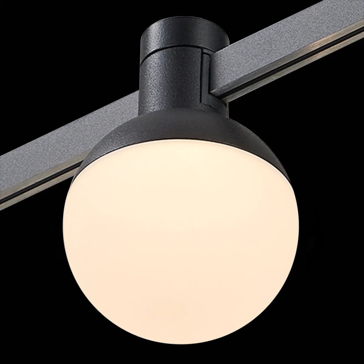 ST815.406.05 Магнитный трековый светильник FARM Черный LED 1*5W 3000K 78Lm Ra90 120 IP20 D75xH109 24 FARM — изображение 1