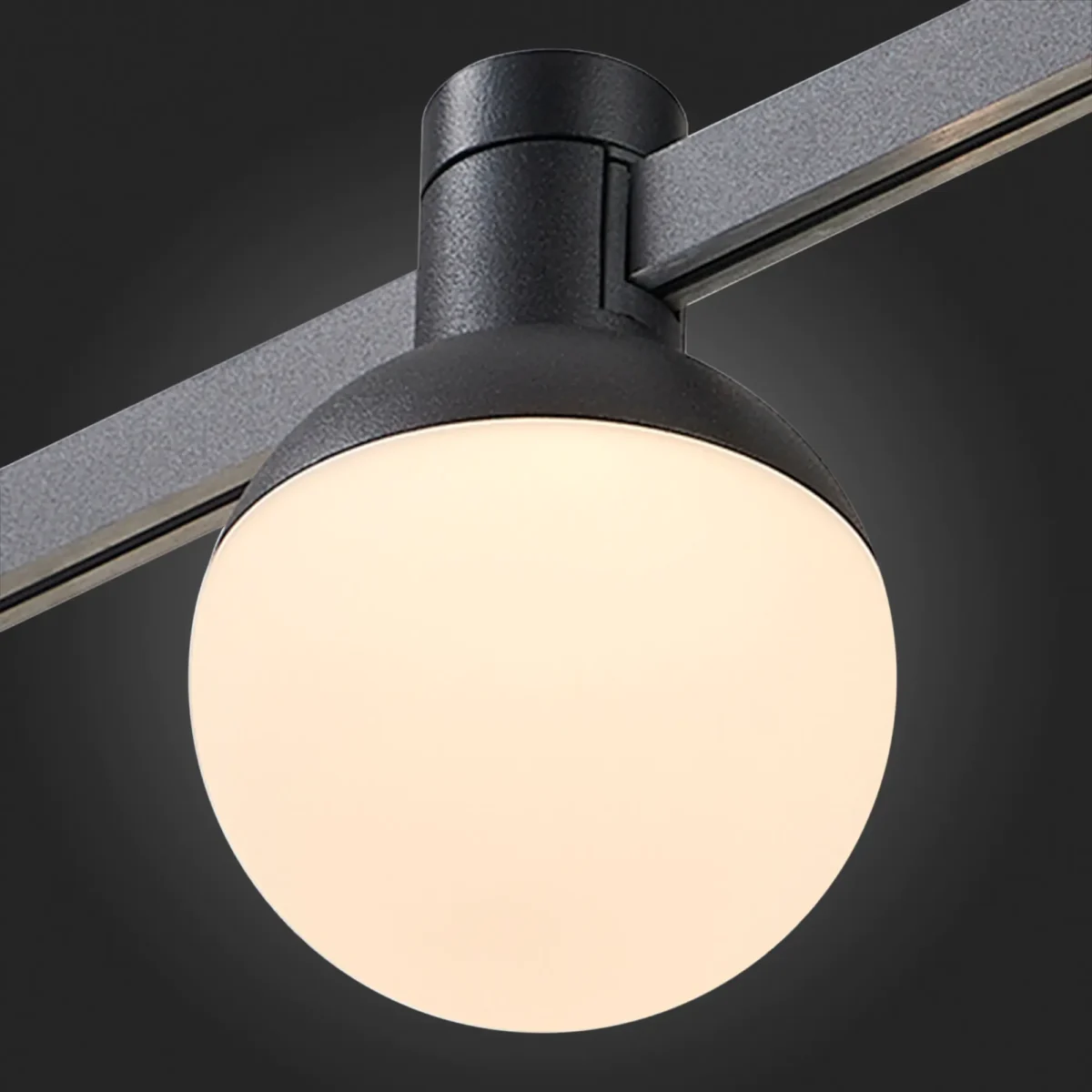 ST815.406.05 Магнитный трековый светильник FARM Черный LED 1*5W 3000K 78Lm Ra90 120 IP20 D75xH109 24 FARM — изображение 2