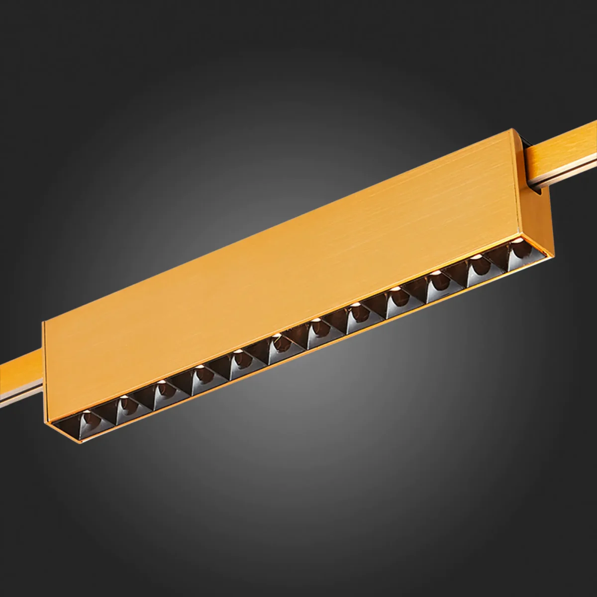 ST816.206.12 Магнитный трековый светильник FARM Золотистый LED 1*12W 3000K 706Lm Ra90 40 IP20 L232xW FARM — изображение 2