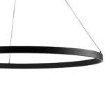 748057 Люстра SATURNO LED 75W 5800LM 70G ЧЕРНЫЙ 3000-6000K — изображение 4