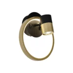 4168-2W, настенный светильник, D130xW200xH270, 1xGU10LEDx10W, excluded + LEDx13W, 585LM, 4000K, included, switch