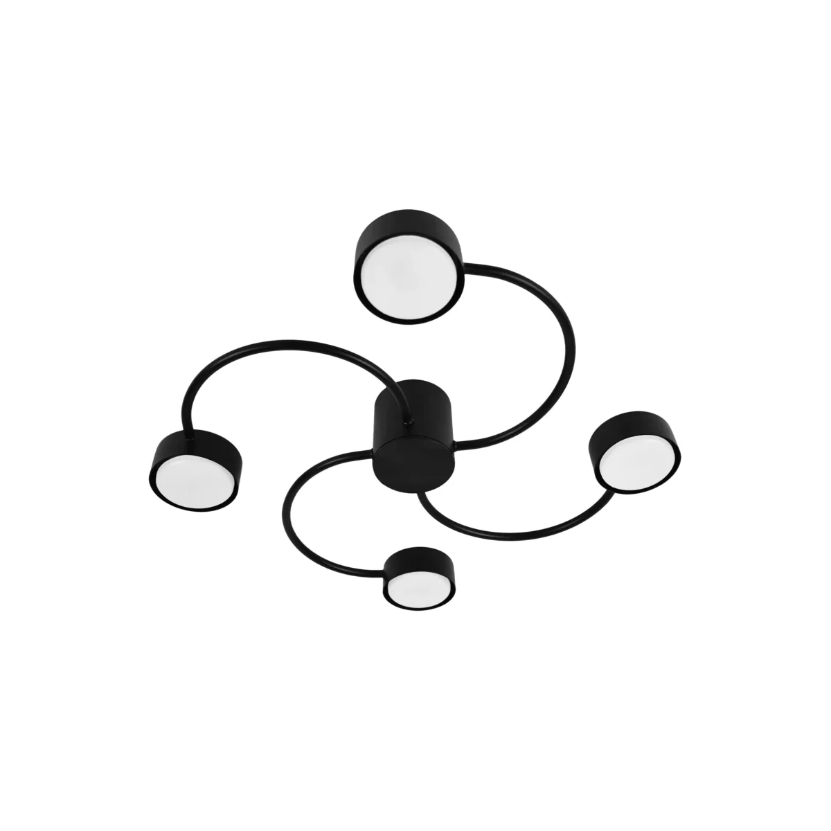 740047 Люстра FICO 4х12W GX53 ЧЕРНЫЙ — изображение 1