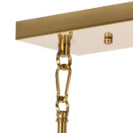 815183 Люстра CROCO 8х40W E14 ЛАТУНЬ — изображение 5