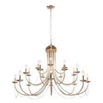 2591-20P, подвесная люстра, D1400xH890/2890, 20xE14x40W, excluded