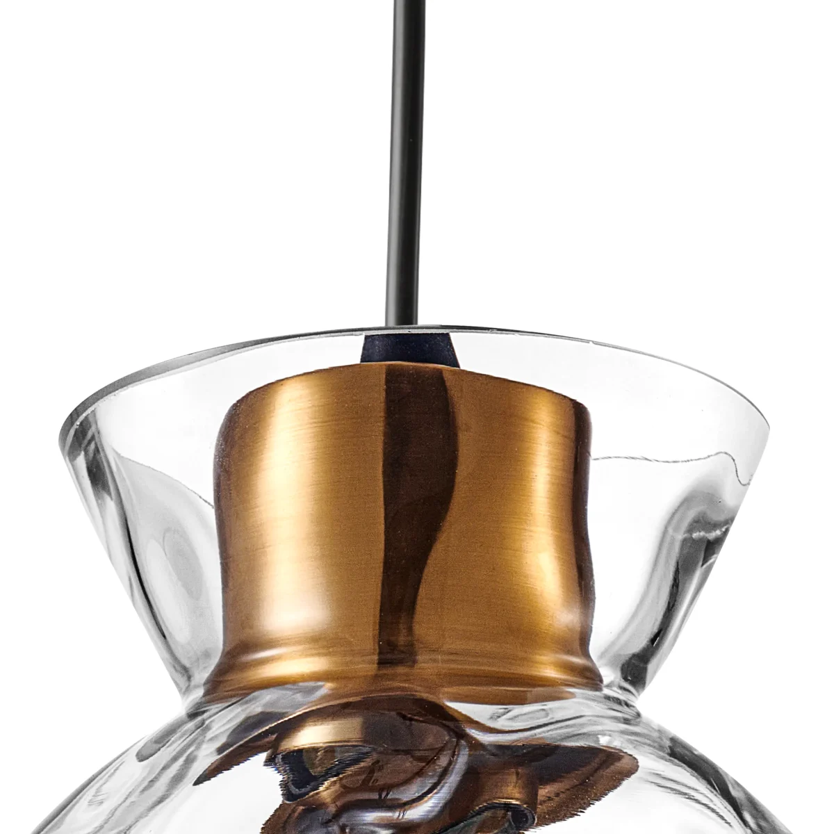 806110 Подвес NUBELLA 1х12W (led) E27 ЧЕРНЫЙ/БРОНЗА/ПРОЗРАЧНЫЙ — изображение 9