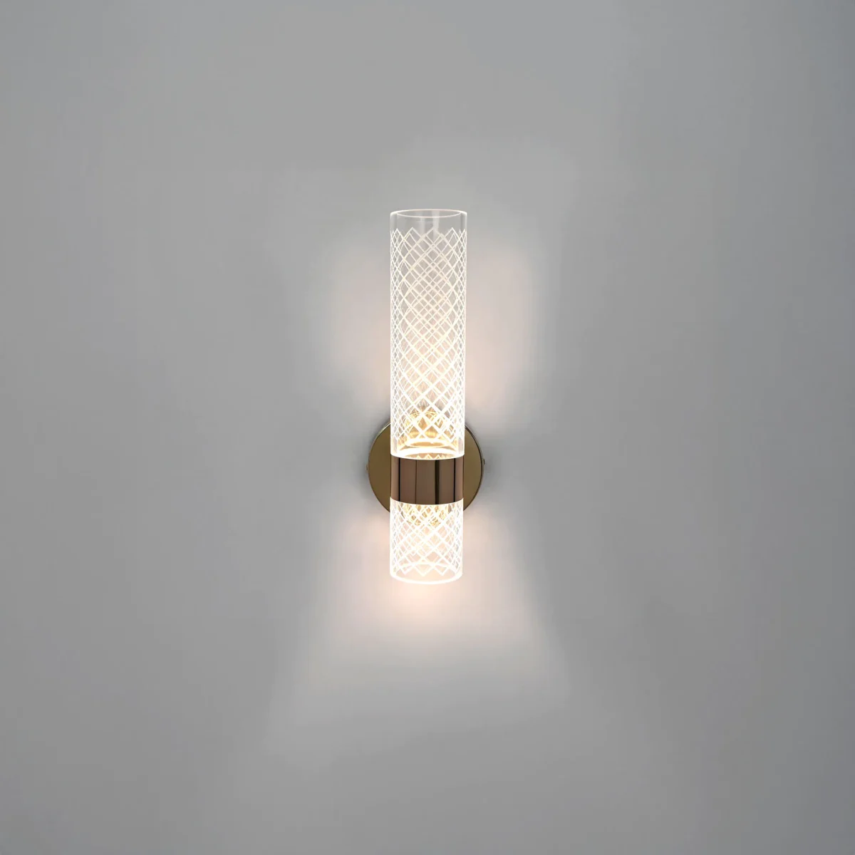 737652 Бра ACRILE 8W LED 520LM G ЗОЛОТО/ПРОЗРАЧНЫЙ 2700-4200-6400K — изображение 5