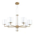 4086-7P, подвесная люстра, D790xH550/1000, 7xE14x40W, excluded — изображение 2