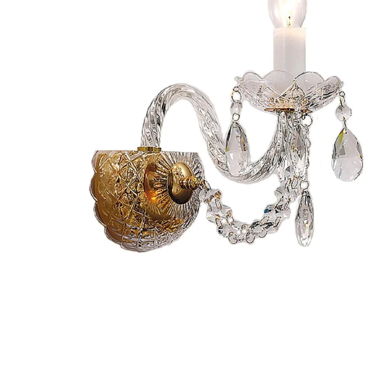 1736-1W, настенный светильник, D230xW130xH300, 1xE14x40W, excluded — изображение 3