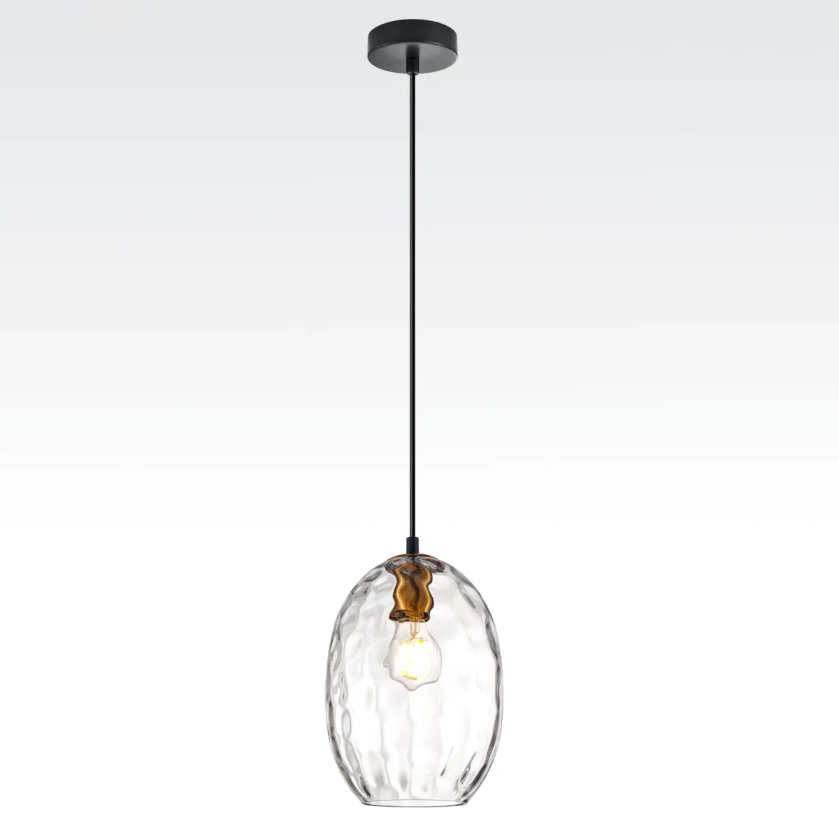 806120 Подвес NUBELLA 1х12W (led) E27 ЧЕРНЫЙ/БРОНЗА/ПРОЗРАЧНЫЙ — изображение 10