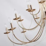 2591-20P, подвесная люстра, D1400xH890/2890, 20xE14x40W, excluded — изображение 7