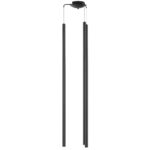 L3T747447 Люстра TUBO LED 15W 960LM 25G ЧЕРНЫЙ 4000K (574717+747447 (3шт)