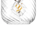 806170 Подвес NUBELLA 1х12W (led) E27 ЧЕРНЫЙ/БРОНЗА/ПРОЗРАЧНЫЙ — изображение 5