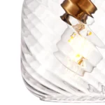 806170 Подвес NUBELLA 1х12W (led) E27 ЧЕРНЫЙ/БРОНЗА/ПРОЗРАЧНЫЙ — изображение 7