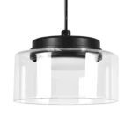 740117 Подвес FICO II 1х12W GX53 ЧЕРНЫЙ/ПРОЗРАЧНЫЙ — изображение 3