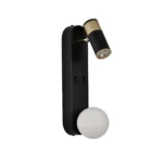 4171-2W, настенный светильник, D160xW120xH340, 1xG9LEDx10W, excluded + LEDx3W, 135LM, 4000K, included, switch — изображение 2