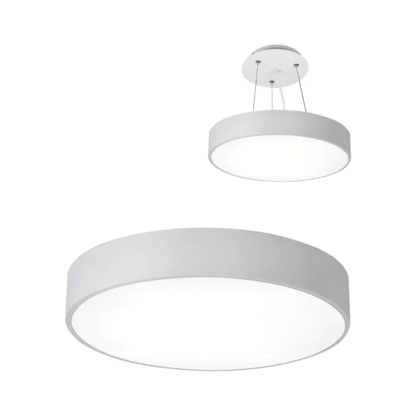 05460,01 Светильник Медина белый d60 Led 48W