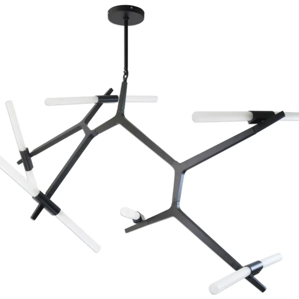 07531-12,19 Люстра Никс черный G9 60W