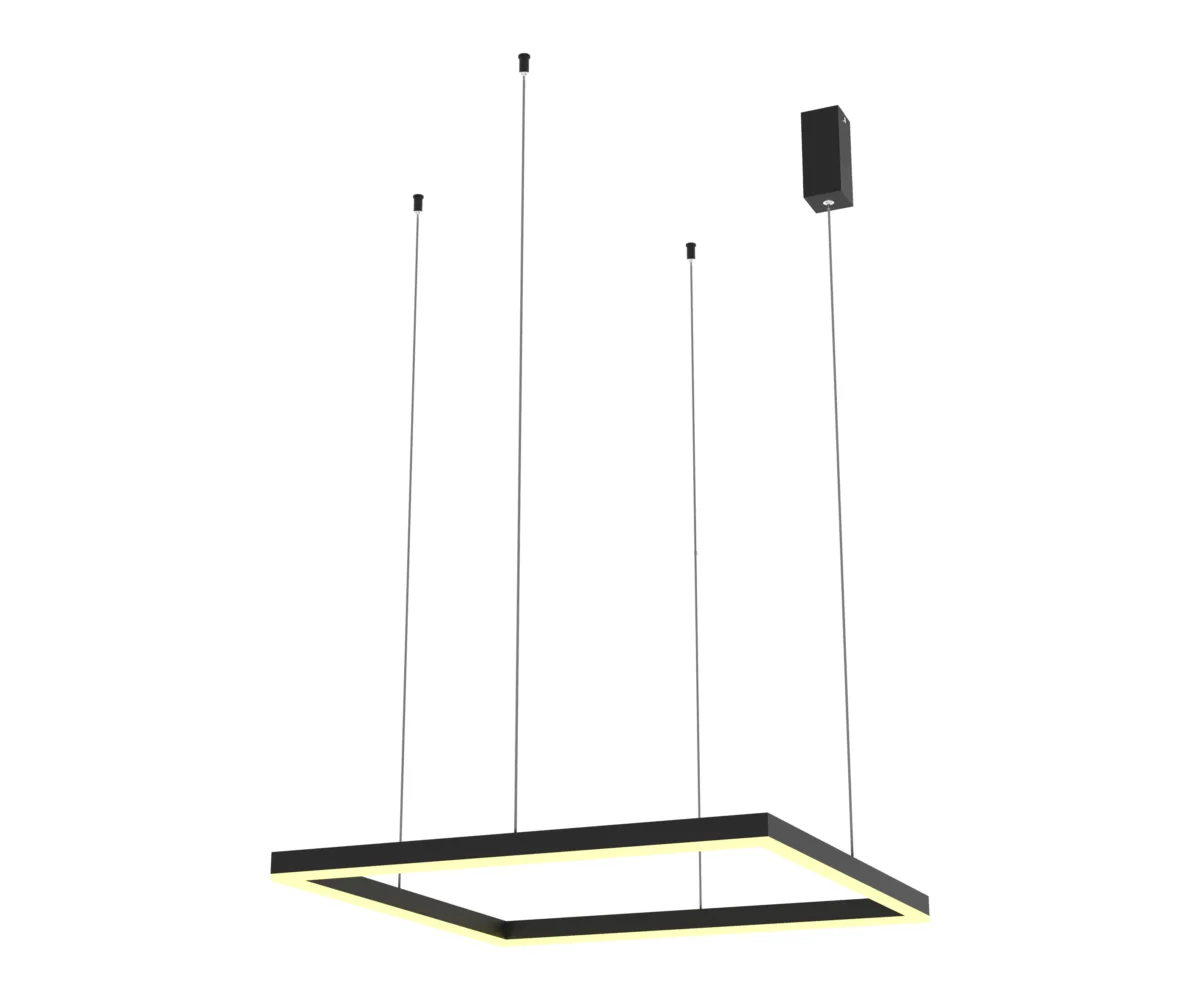 08225,19P(4000K) Подвес Альтис черный w60*60 — изображение 1