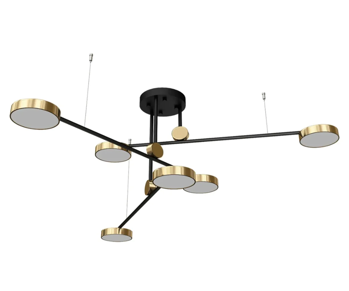 07647-6,20(4000k) Люстра Рапис бронза Led 96W — изображение 1