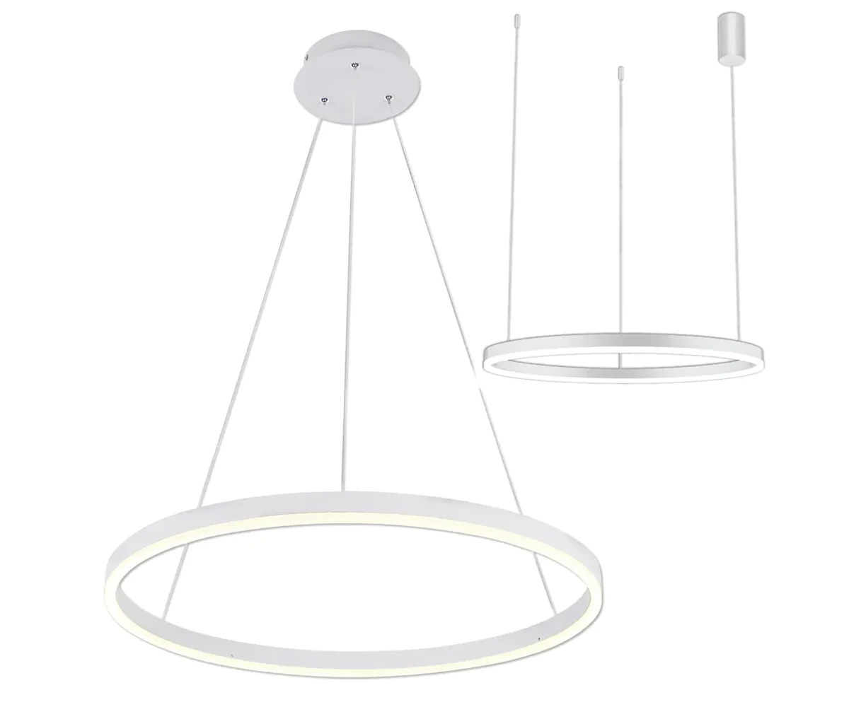 00018689 08214,01A(4000K) Подвес Тор белый d80 — изображение 1