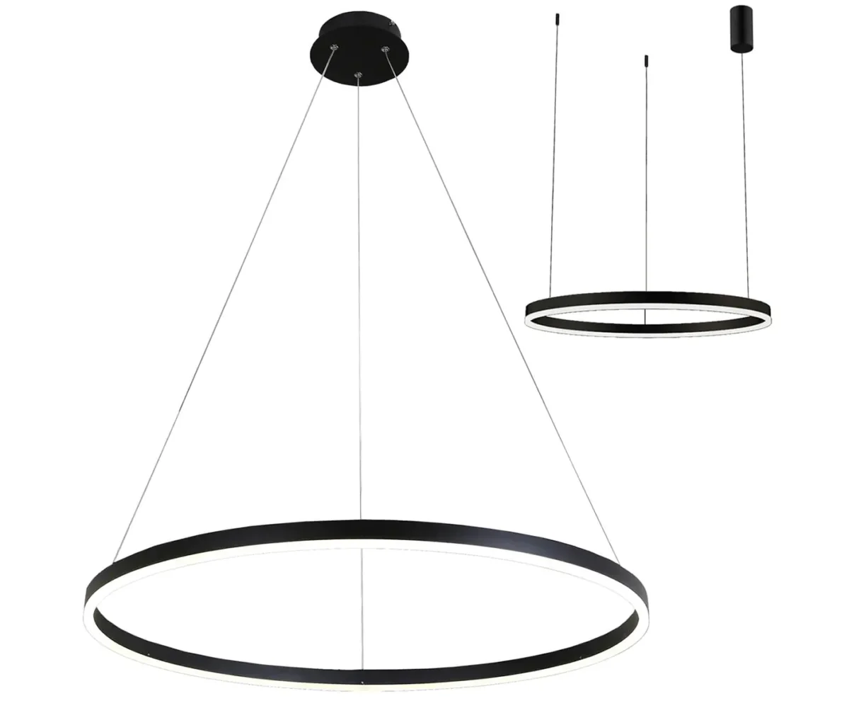 00018690 08214,19A(4000K) Подвес Тор черный d80 — изображение 1