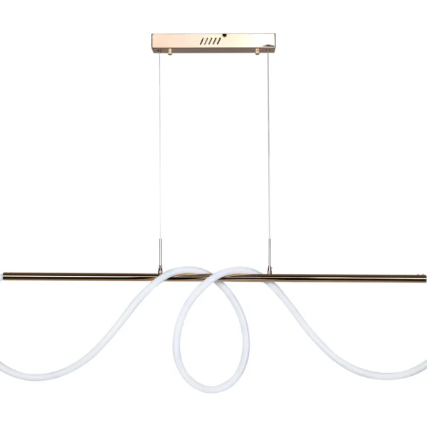 08041,33(3000K) Подвес димм.Далия золото Led 72W