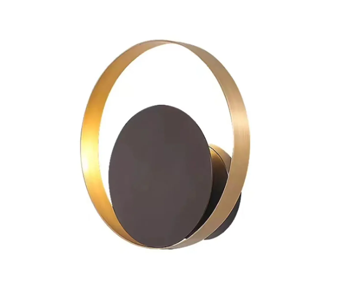 08443,19-20 Настенный светильник Алона бронза/черн — изображение 1