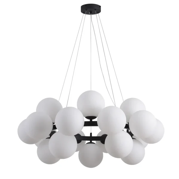 07508-20,19 Люстра Сида черный E14 20*10W