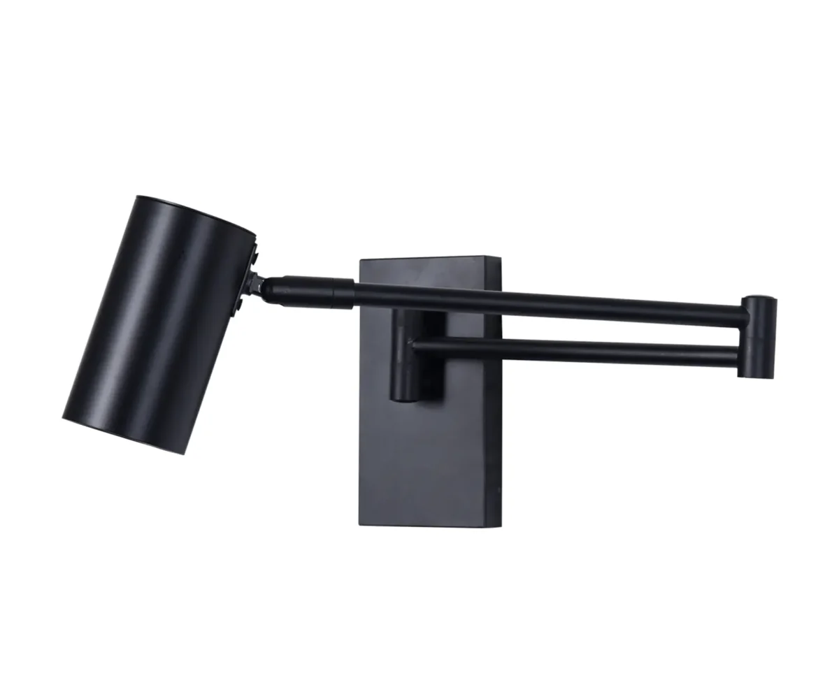 07657,19 Бра Хэлли черный Gu10 1*5W — изображение 1