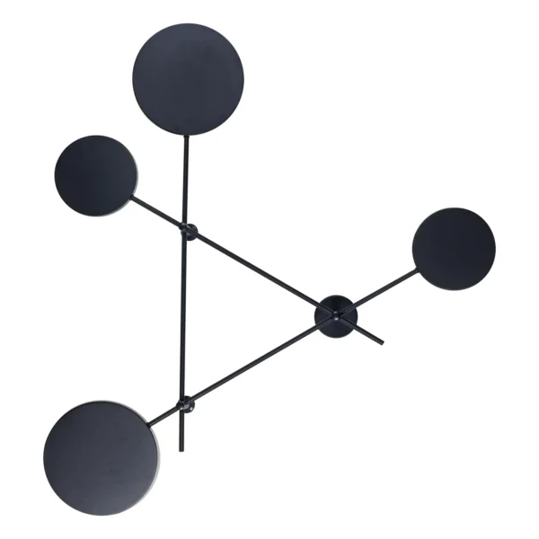 2207B,19 Настенный светильник Фирс черный Led 24W