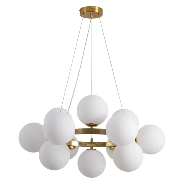 07508-12,20 Люстра Сида бронза E14 12*10W