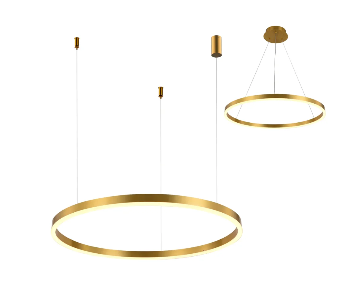 08213,36A(3000K) Подвес Тор латунь d60 — изображение 1