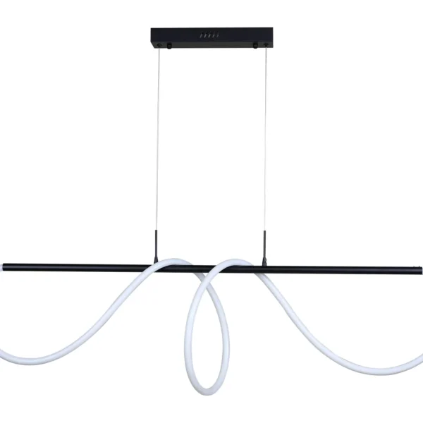 08041,19(4000K) Подвес димм.Далия черный Led 72W