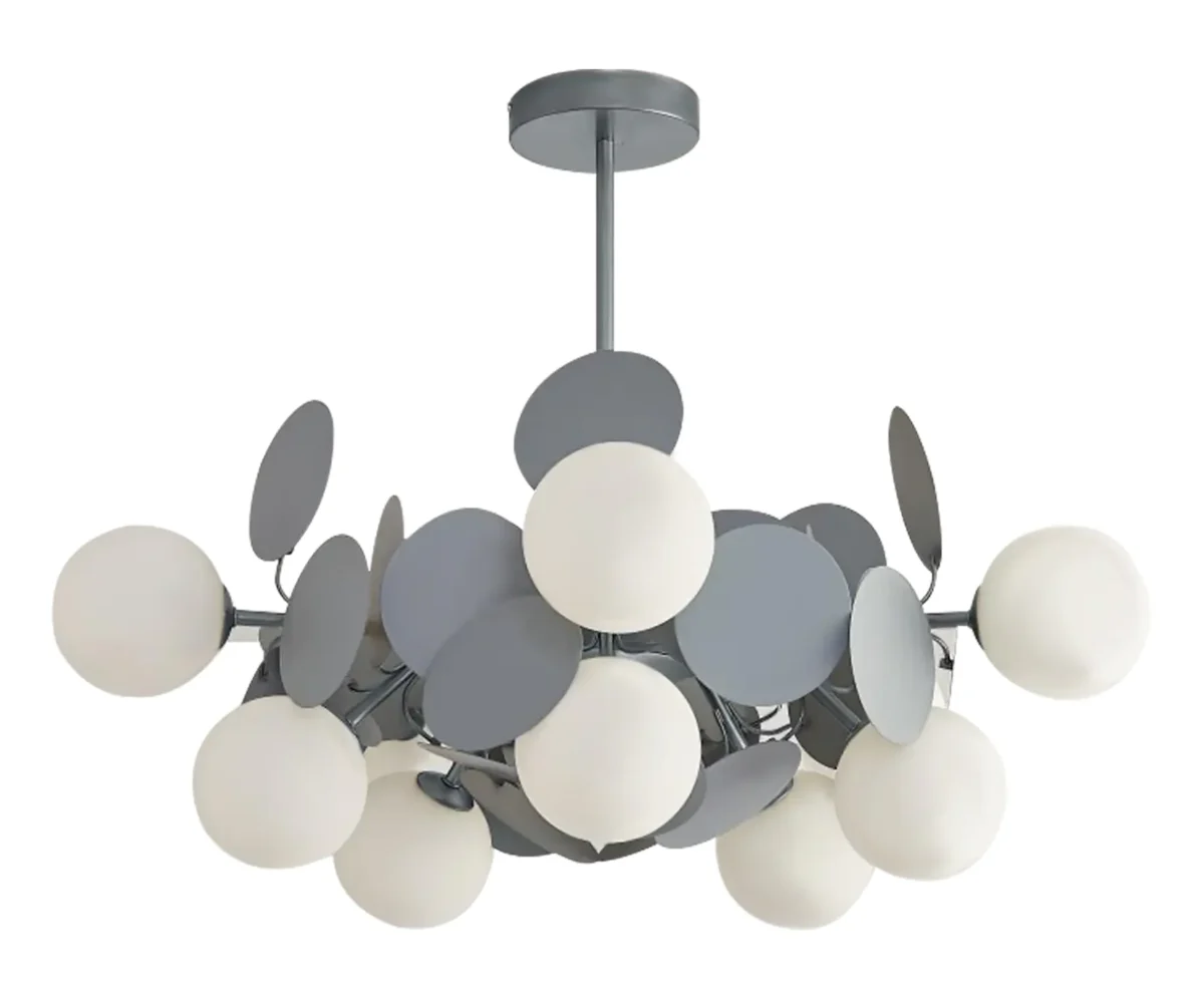 074160-10,16(16) Подвес Матиас серый G9 10*5W — изображение 1