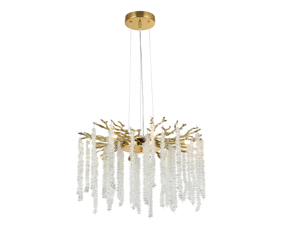 07871-60D,33 Люстра Шанти золото — изображение 1