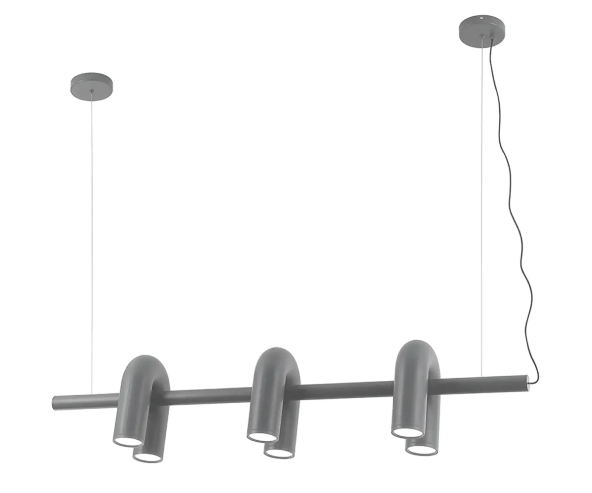 08465-3A,16 Подвес Канти серый Led 36W — изображение 1