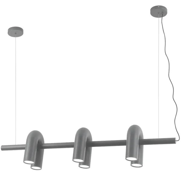 08465-3A,16 Подвес Канти серый Led 36W