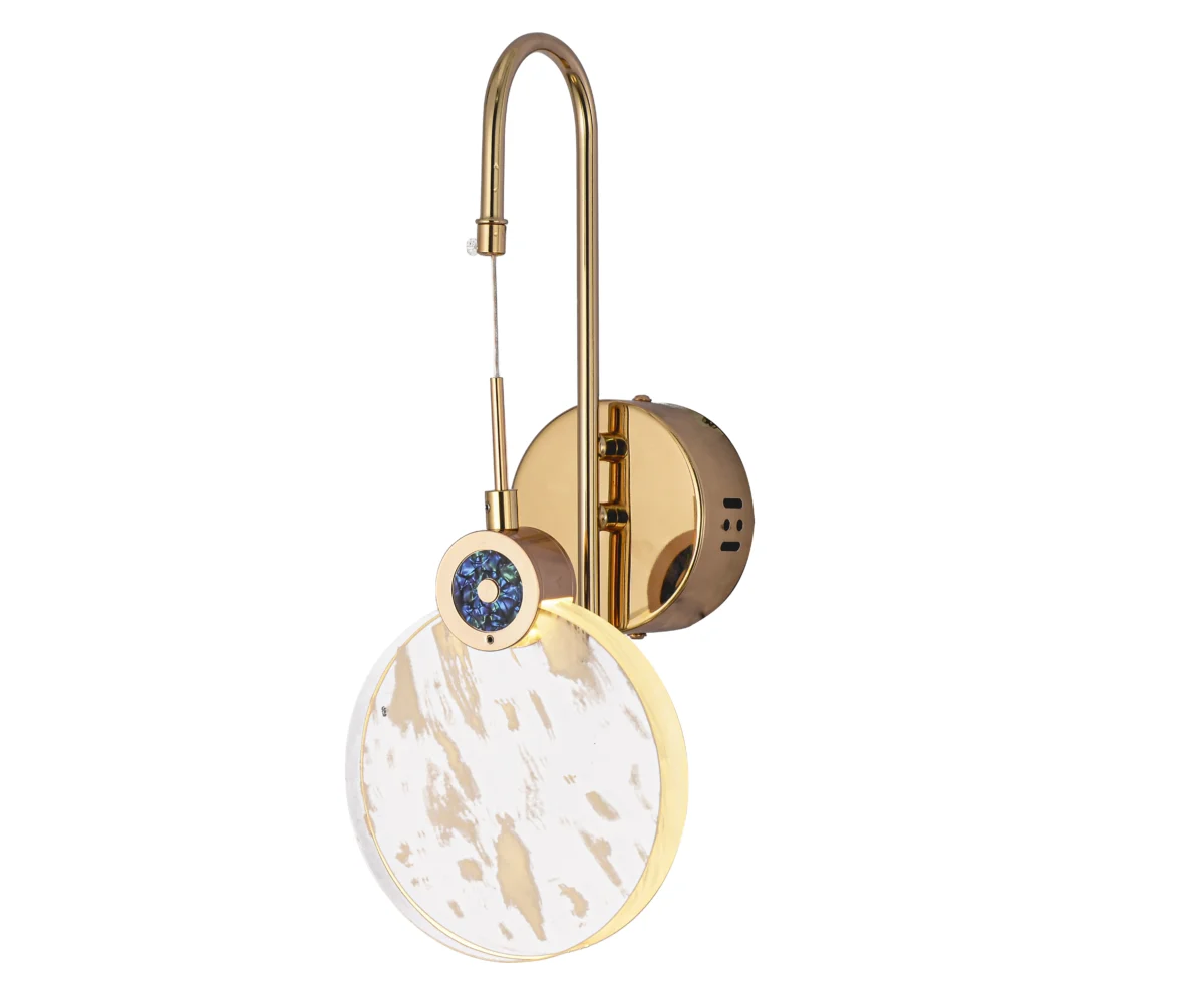 07857,33 Бра Викси золото Led 3W (3000K) — изображение 1