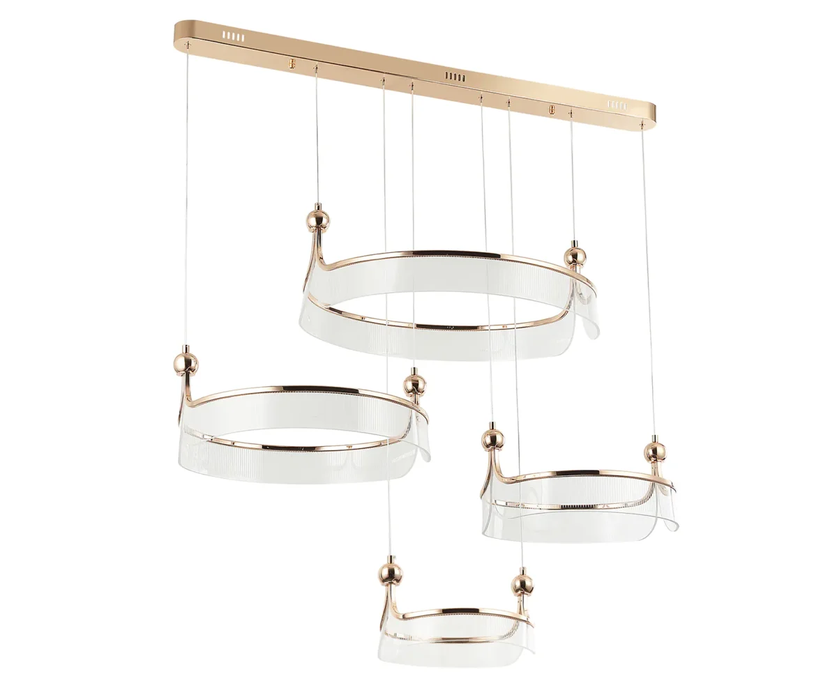 08045-80+60+50+40,37 Подвес Риваль франц. золото — изображение 1