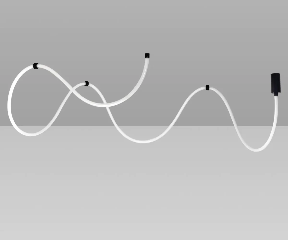00021674 08031-500,19(3000-6000K) Подвес димм. Венди черный — изображение 1