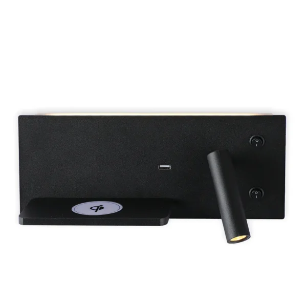 08075L,19 Бра Норти черный Led 3W