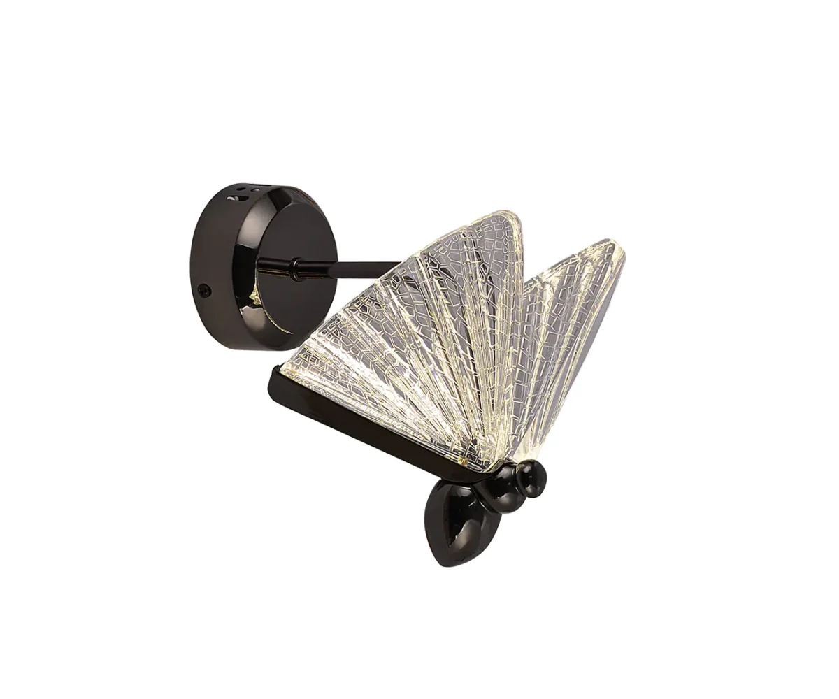08444,29 Бра Баттерфляй черный жемчуг Led 6W — изображение 1